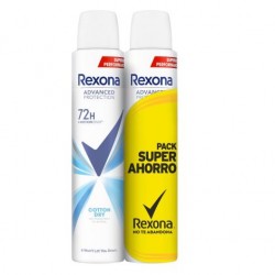 Rexona 72 H. algodón pack...